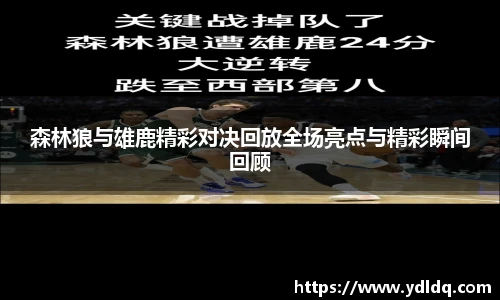 森林狼与雄鹿精彩对决回放全场亮点与精彩瞬间回顾